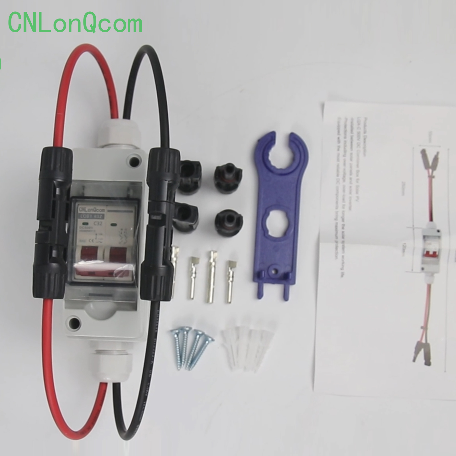 A CNLonQcom piacra dobja az LQX-C Solar DC Breaker Box dobozt