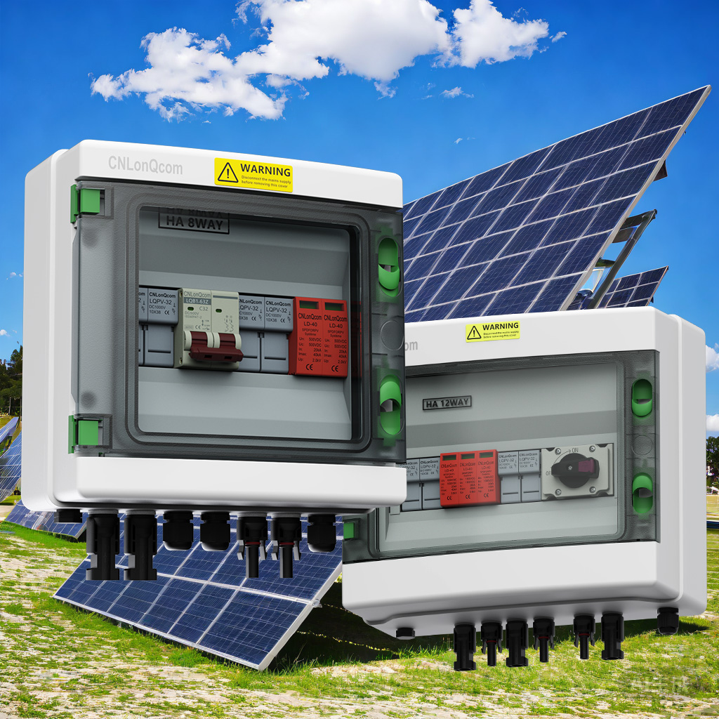 A napenergia világít zöld életet, a fotovoltaikus kombinációs dobozok elősegítik a hatékony energiatermelést