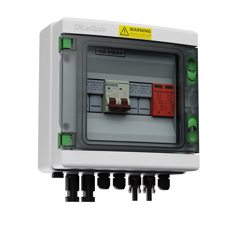 PV Combiner Box 2 -ben 1 -ben DC500V